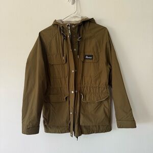Penfield Green Utility Jacket with Hood